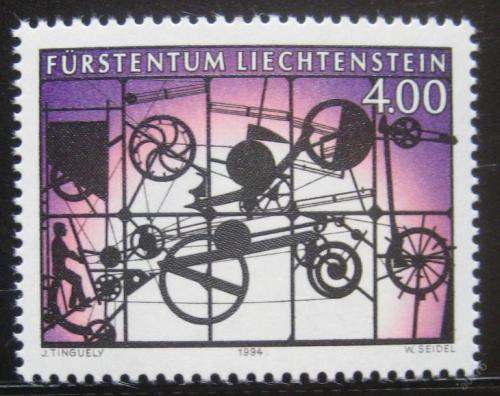 Poštovní známka Lichtenštejnsko 1994 Moderní umìní, Jean Tinguely Mi# 1084 Kat 7€