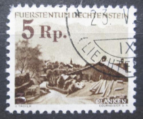 Poštovní známka Lichtenštejnsko 1949 Planken Mi# 267