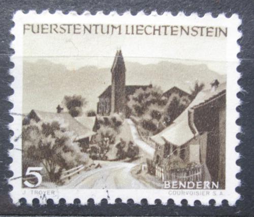 Poštovní známka Lichtenštejnsko 1949 Bendern Mi# 284