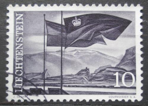 Potovn znmka Lichtentejnsko 1959 Zmek Vaduz Mi# 381 - zvtit obrzek