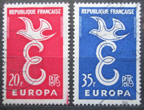 Poštovní známky Francie 1958 Evropa CEPT Mi# 1210-11