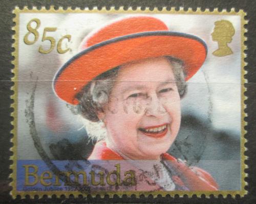 Poštovní známka Bermudy 2002 Královna Alžbìta II. Mi# 812