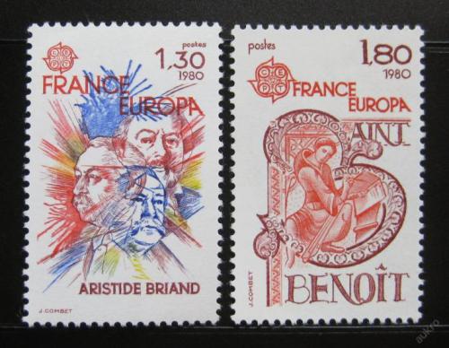 Poštovní známky Francie 1980 Evropa CEPT Mi# 2202-03