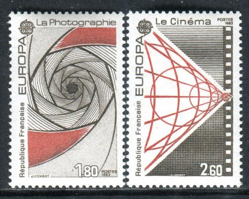 Poštovní známky Francie 1983 Evropa CEPT Mi# 2396-97 Kat 5€