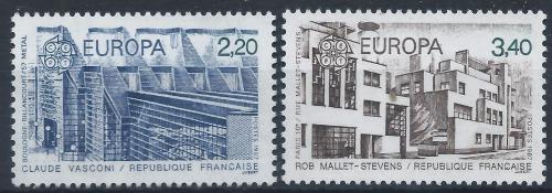 Poštovní známky Francie 1987 Evropa CEPT Mi# 2603-04