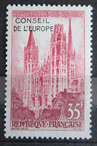 Poštovní známka Francie 1958 Rada Evropy, služební Mi# 1