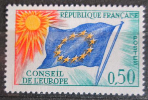 Poštovní známka Francie 1971 Rada Evropy, služební Mi# 15