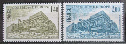 Poštovní známky Francie 1980 Rada Evropy, služební Mi# 25-26