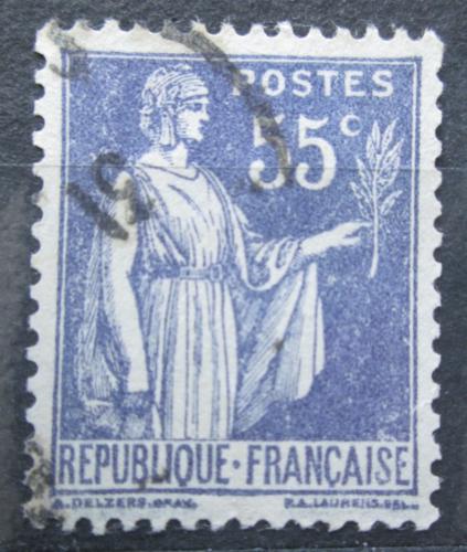 Potovn znmka Francie 1937 Symbol mru Mi# 366
