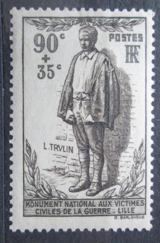 Poštovní známka Francie 1939 Léon Trulin, partizán Mi# 438 Kat 15€