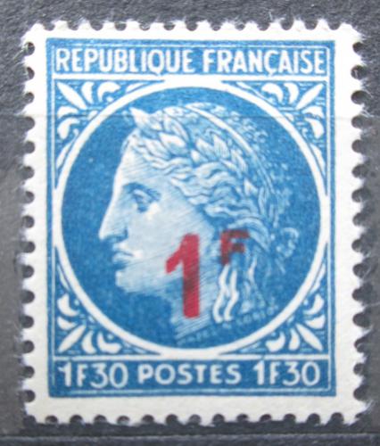 Potovn znmka Francie 1947 Ceres petisk Mi# 807
