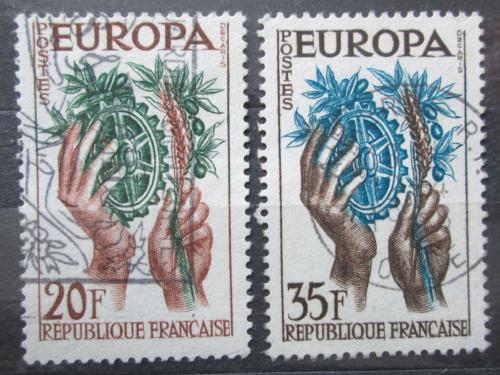 Poštovní známky Francie 1957 Evropa CEPT Mi# 1157-58