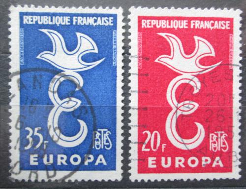 Poštovní známky Francie 1958 Evropa CEPT Mi# 1210-11