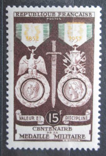 Poštovní známka Francie 1952 Vojenské øády Mi# 945