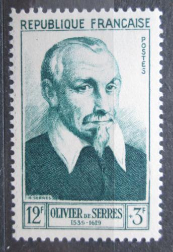 Poštovní známka Francie 1953 Olivier de Serres, agronom Mi# 966 Kat 6€