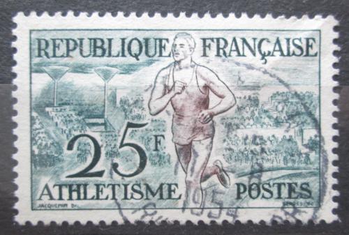 Poštovní známka Francie 1953 Bìh Mi# 979