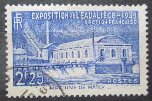 Potovn znmka Francie 1939 Star vodn stanice Mi# 449