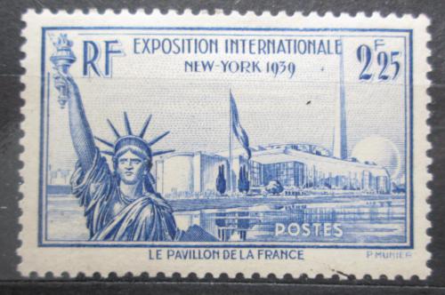 Poštovní známka Francie 1939 Socha svobody Mi# 444 Kat 15€