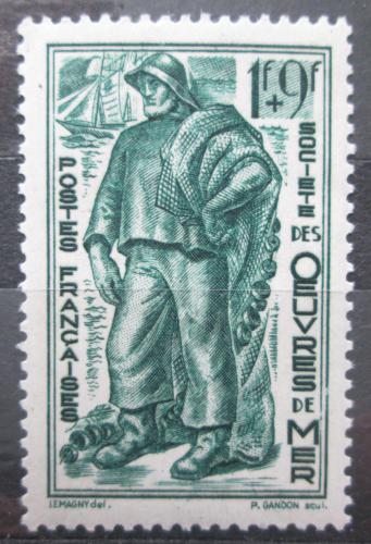 Poštovní známka Francie 1941 Rybáø Mi# 537