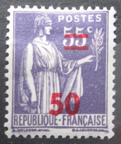 Poštovní známka Francie 1941 Symbol míru pøetisk Mi# 479
