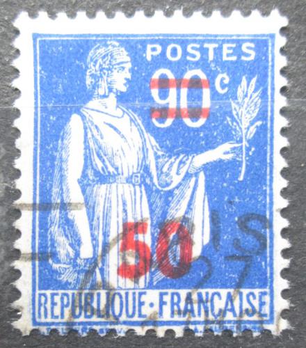 Poštovní známka Francie 1941 Symbol míru pøetisk Mi# 484