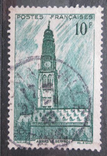 Poštovní známka Francie 1942 Strážní vìž v Arras Mi# 578