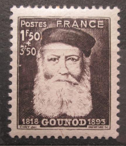 Poštovní známka Francie 1944 Charles Gounod, skladatel Mi# 614