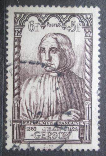 Poštovní známka Francie 1946 Jean Gerson, teolog Mi# 769