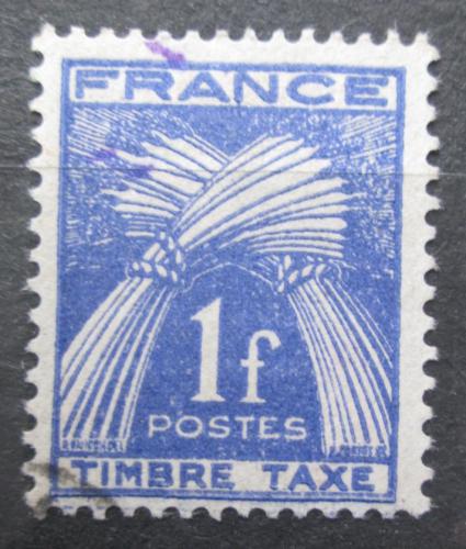 Poštovní známka Francie 1947 Doplatní Mi# 84
