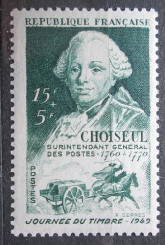 Poštovní známka Francie 1949 Kníže Etienne-François de Choiseul Mi# 838
