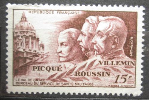 Poštovní známka Francie 1951 Vojenští lékaøi Mi# 916