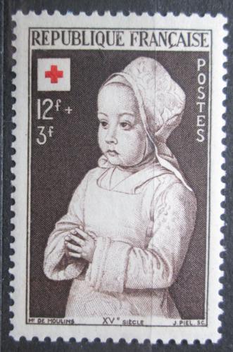 Poštovní známka Francie 1951 Èervený køíž, umìní Mi# 933 Kat 3.50€