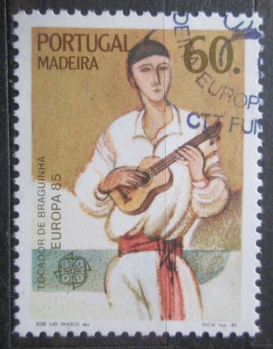 Poštovní známka Madeira 1985 Evropa CEPT, rok hudby Mi# 97