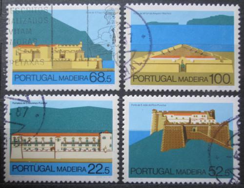 Poštovní známky Madeira 1986 Pevnosti Mi# 107-10 Kat 7.50€ 