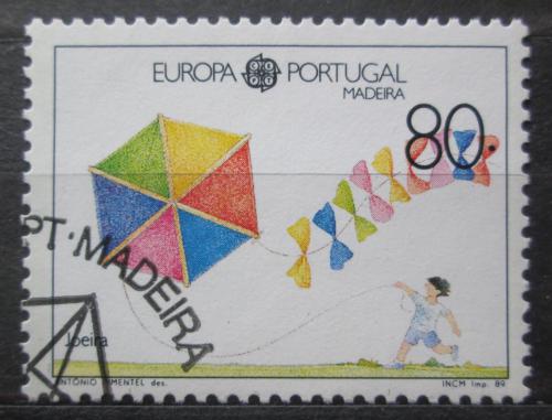 Poštovní známka Madeira 1989 Evropa CEPT, dìtské hry Mi# 125 I