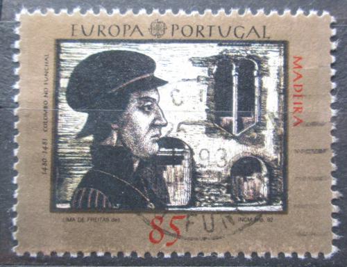 Poštovní známka Madeira 1992 Evropa CEPT, Kryštof Kolumbus Mi# 157