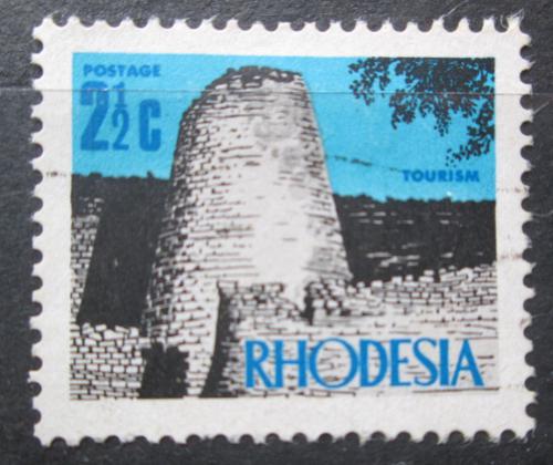 Poštovní známka Rhodésie 1970 Ruiny Zimbabwe Mi# 90