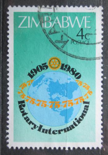 Poštovní známka Zimbabwe 1980 Rotary Intl., 75. výroèí Mi# 242