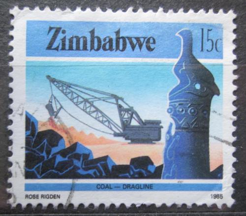 Potovn znmka Zimbabwe 1985 Tba uhl Mi# 317 A