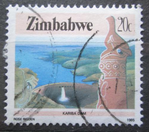 Poštovní známka Zimbabwe 1985 Pøehradní nádrž Kariba Mi# 320 A
