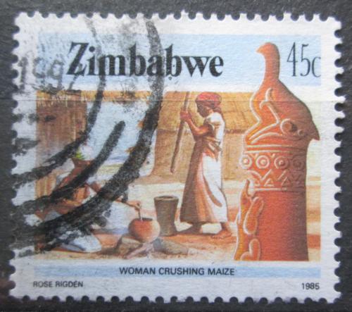 Potovn znmka Zimbabwe 1985 Pprava re Mi# 326 A - zvtit obrzek