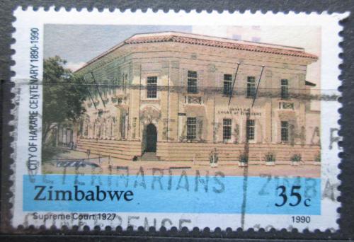 Poštovní známka Zimbabwe 1990 Harare, 100. výroèí Mi# 445
