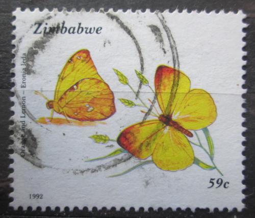 Poštovní známka Zimbabwe 1992 Eronia leda Mi# 489