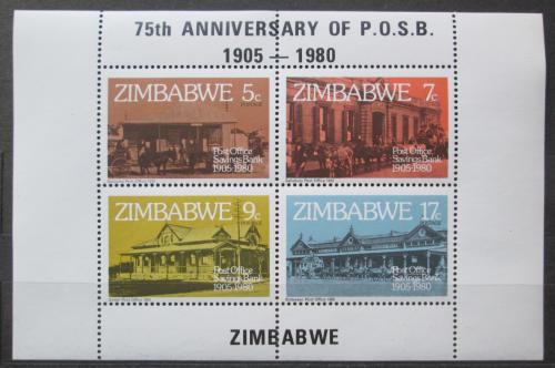 Poštovní známky Zimbabwe 1980 Pošty Mi# Block 6