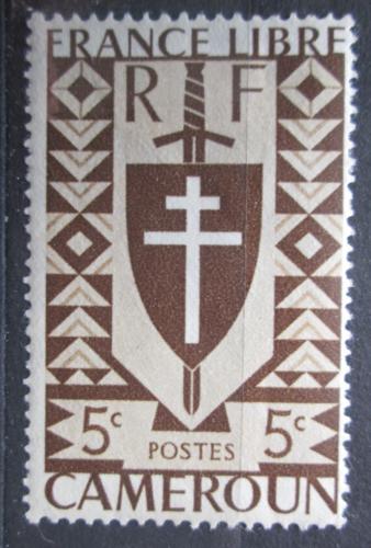 Poštovní známka Kamerun 1942 Lotrinský køíž Mi# 224