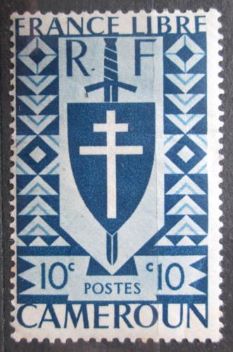 Poštovní známka Kamerun 1942 Lotrinský køíž Mi# 225