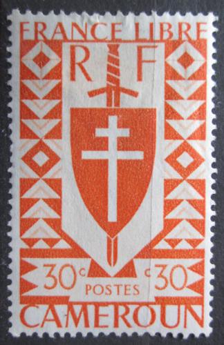 Poštovní známka Kamerun 1942 Lotrinský køíž Mi# 227