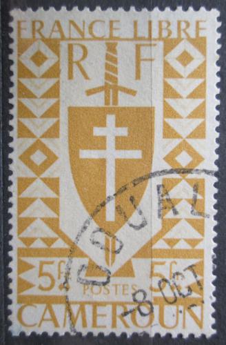 Poštovní známka Kamerun 1942 Lotrinský køíž Mi# 235