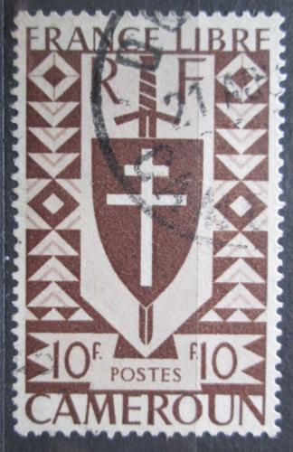 Poštovní známka Kamerun 1942 Lotrinský køíž Mi# 236
