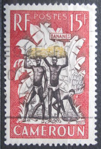 Poštovní známka Kamerun 1954 Sklizeò banánù Mi# 307